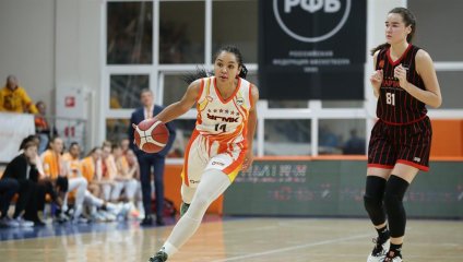 «Спарта энд К» выиграла первую четверть, УГМК - с крупным счетом матч