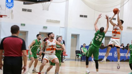 Чебоксарские Ястребы - Динамо-МГТУ 54:56 (26.11.2024)