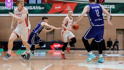 СШОР-Локомотив-Кубань - Купол-Родники 59:64 (12.02.2025)