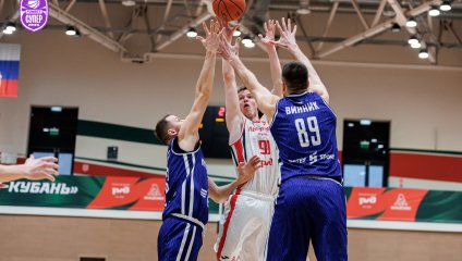 СШОР-Локомотив-Кубань - Купол-Родники 59:64 (12.02.2025)