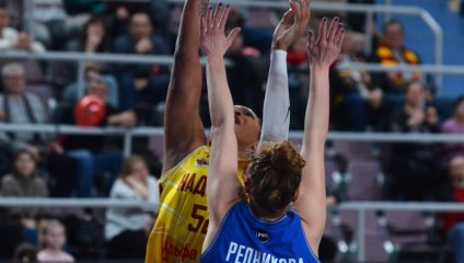 Надежда - Динамо 65:66 (28.02.2025)