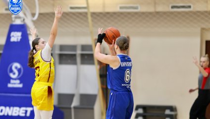 «Надежда-2» взяла реванш у «Енисея-2»: до сотни не хватило одного очка