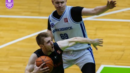 Тяжёлая победа БК "Новосибирск"