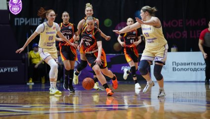 Молодые «лисицы» победили в Вологде на последних секундах