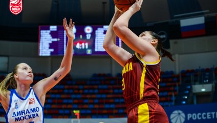 «Надежда» побеждает московское «Динамо»