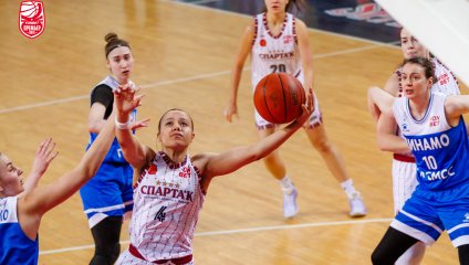 «Спарта энд К» убедительно переиграла новосибирское «Динамо»