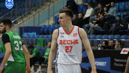 «Десна» уверенно забирает первый матч с «Динамо-МГТУ»