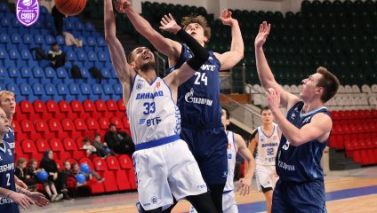 Грозненское "Динамо" уступило одно очко "Зениту"-2