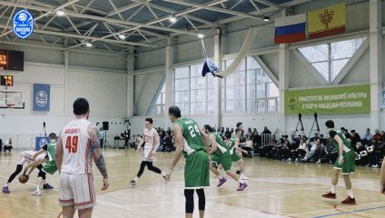 «Чебоксарские Ястребы» в упорной борьбе уступили «Динамо-МГТУ»