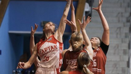 «Славянка-ЧКПЗ» вновь одерживает победу над «Спартаком» в напряженном противостоянии