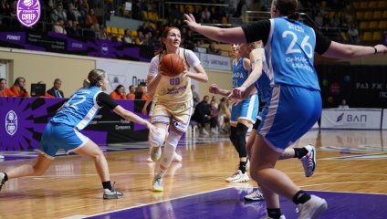 «Чеваката» уверенно обыграла «Самару-2» на домашнем паркете