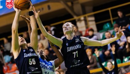 В динамовском дерби побеждают курянки