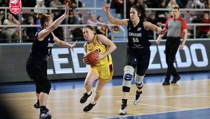 «Надежда» на домашнем паркете уступила курскому «Динамо»