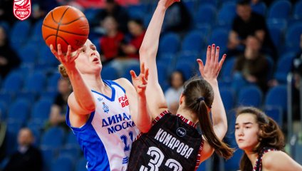Видновчанки выиграли супербитву у московского "Динамо" и заняли 6-е место