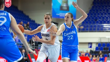 Курское «Динамо» снова сильнее «Самары». Теперь в чемпионате