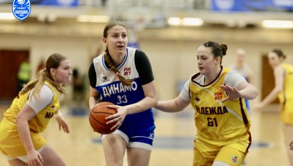 «Надежда»-2 вновь сильнее «Динамо»-2