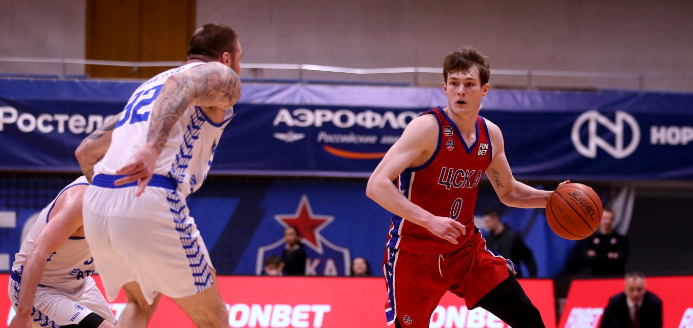 ЦСКА-2 продлил победную серию, обыграв грозненское «Динамо» 