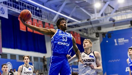 Приморское «Динамо» разгромило «Тамбов» и вышло в четвертьфинал Газпромбанк Кубка России