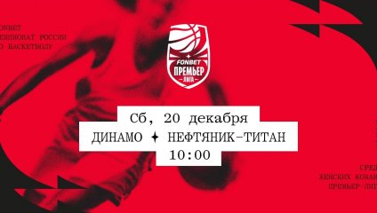 Динамо - Нефтяник-Титан (20.12.2025)